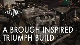 A Brough inspired Triumph Motorcycle - An interview with Motonerd Detroit from Detroit