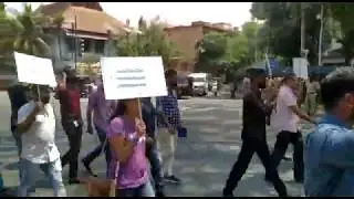 &lsquo;Dark day for democracy&rsquo;: Kerala journalists protest govt ban on Asianet, MediaOne