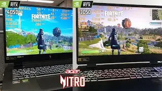 RTX 3050 vs RTX 4050 Laptop - Acer Nitro - Fortnite (2026)