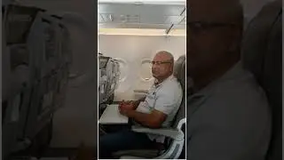 # MY DAD'S FIRST TIME FLIGHT JOURNEY FROM HYDERABAD TO DELHI. HAPPY JOURNEY MY DAD