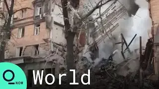 Russian Rockets Fatally Strike Residential Area in Zaporizhzhia