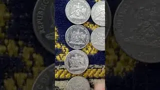 Lots of Trinidad & Tobacco 25 Cent 2003(AH 1425) Coins-01