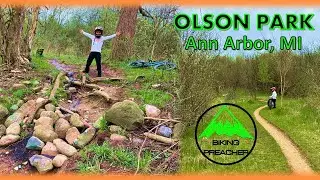 Mountain Biking Olson Park (Ann Arbor, Michigan)