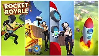 Faire top 1 sans JAMAIS reprendre ses vies sur Rocket Royale ( Plagiat Fornite )