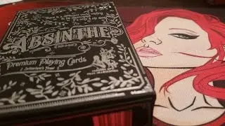 NEW Ellusionist Absinthe Non-Prohibition Playing Cards (Deck Review)