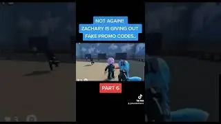 NOT AGAIN!!ZACHARY IS GIVING OUT FAKE PROMO CODES.. #shorts #bundleofblox #promocodes