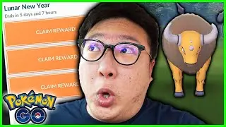 LUNAR NEW YEAR EVENT, TAUROS TIMED RESEARCH IN POKEMON GO