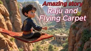 The Magical Flying Carpet Adventure | Hindi Story | Exciting Animated Tale