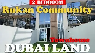 Inside 2 bedroom Loft Villa in Rukan Community Dubai Land