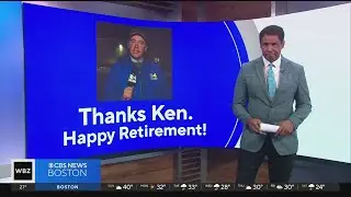 WBZ TV's news team says thank you to Ken MacLeod