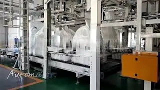 Fully automatic ton bag packing machine 1ton 2ton 1500kg FIBC Jmbo Big Bag Packing Machine