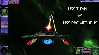 USS Titan против USS Prometheus | Битва командиров мостика из Star Trek |