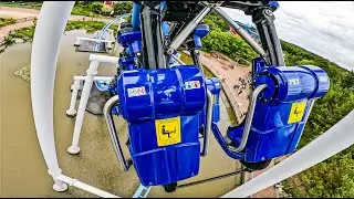 Orkanen Farup Sommerland - Backseat WIDE POV 4K60FPS