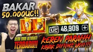 BAKAR 50 RIBU UC DEMI SKIN ULTIMATE WINGED CAVALRY TERBARU?! KEREN PARAHH!! | PUBG MOBILE
