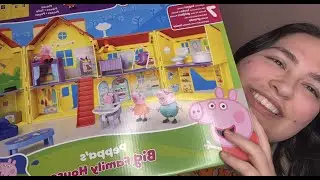 Peppa Pig Peppa's Big Family House Playset with 3 Figures Review | Is It a Good Gift? 🎁