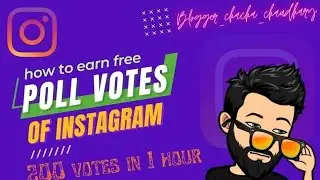 free instagram poll votes// 200 votes in 2 hour #blogger_chacha_chaudhary