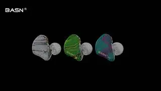 BASN MMCX Triple Drivers in-Ear Monitors Headphones for Musicians, Drummers, Audio Engineers...