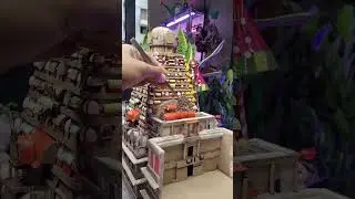 Thanjavur Temple made from Cardboard #DIy #ganpatidecoration #3dmodel