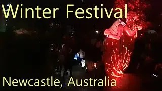 Winter festival, Newcastle, Australia