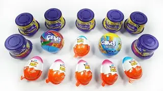 Lot's of Kinder joy, Lickables, Gems suprise balls