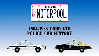 История полицейского автомобиля Ford LTD 1984-1985 годов выпуска.