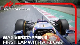 Max Verstappen's First Lap in F1! | 2014 Japanese Grand Prix | #assettocorsa