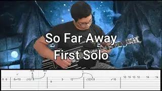 Avenged Sevenfold  | So Far Away | 1st Guitar Solo + Tabs