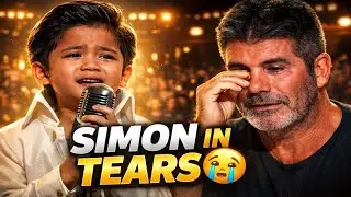 Young Filipino Boy&rsquo;s Elvis Song Leaves Simon Cowell in Tears | Emotional AGT Audition