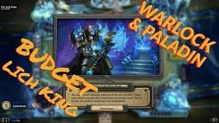 Defeating The Lich King with Budget Warlock and Paladin Decks