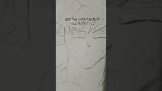 DAY 6/30 OF MAKING ANIME CHARACTERS #GOKUDRAWING