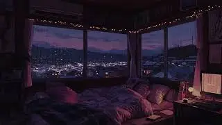 🎄Rain for a December Night at Home &ndash; Window Rain ASMR🎄