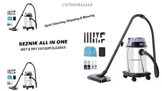 SEZNIK Wet & Dry Vacuum Cleaner Review | 1300W Power House Cleaning