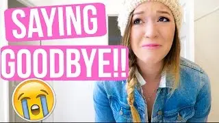 SAYING GOODBYE!! VLOGMAS DAY 6!!