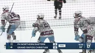 First period flurry helps Grand Rapids Christian down FHNE