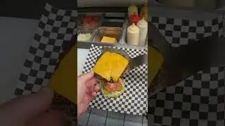 Behind the scenes of a small town burger shop #pov #fypシ゚viral #food #cookingshorts