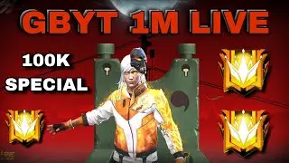 🔴GBYT 1M LIVE🔴RANK PUSH AND ID CHECK🔥#shorts #live #freefire