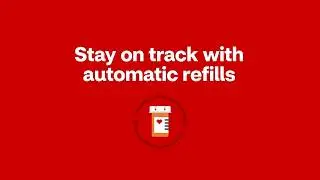 Stay on track with automatic refills