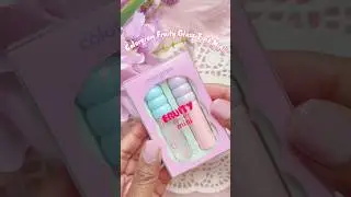 Colorgram Fruity Glass Tint Mini-07 Shy Guava & 00 Pearl Gloss #colorgram #kbeauty #liptint #gloss
