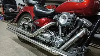 Yamaha road Star 1700 прямоток.