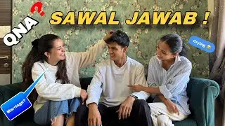 Q&A Video Finally | Rone lag gaye 😭| Shadi kabh hogi ?😱| Sawal Jawab | Know us better ! #qna #trend