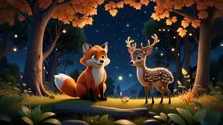 Ten Little Stars Falling from the Sky  | Magical Star Counting Song for Kids | Dreamy Rhyme