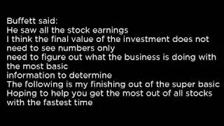 NCS - NCI Building Systems, Inc  NCS buy or sell Buffett read basic