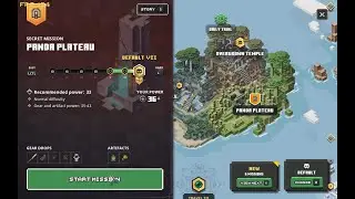 Panda Plateau [SECRET] - Minecraft Dungeons Gameplay and Walkthrough (Jungle Awakens DLC)