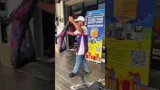 CARA MEMASANG WIND FLAGS @ BEACH FLAGS  OLEH SAUDAGAR PRINTING #beachflags #windflags #saudagar