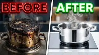 Burnt Pots: This 2 Ingredient Hack Removes Everything FAST!