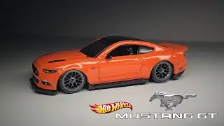 2015 Ford Mustang GT Custom Hot Wheels #customhotwheels #S550mustang