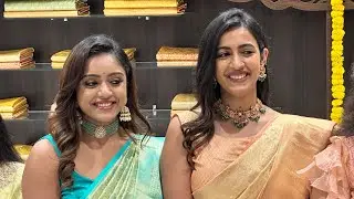 Niharika Konidela At  Naira Silks Shop Grand Opening | Niharika Konidela and Bigg Boss Vithika Sheru