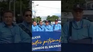 desfile de correos El Salvador #FEDESAL #apoyolocal #sivar