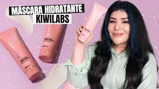 🥝 MÁSCARA HIDRATANTE KIWILABS: Selamento de cutículas, redução de porosidade [Vegano/Low Poo]