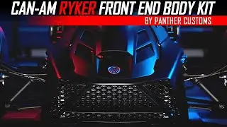 Комплект обвеса передней части Can-Am Ryker от Panther Customs | Установка